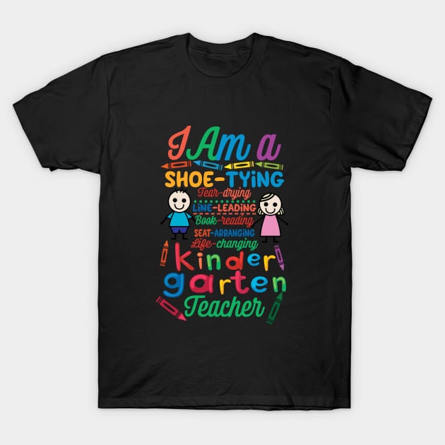 Duties Of A Kids Teacher T-Shirt by Shiva121